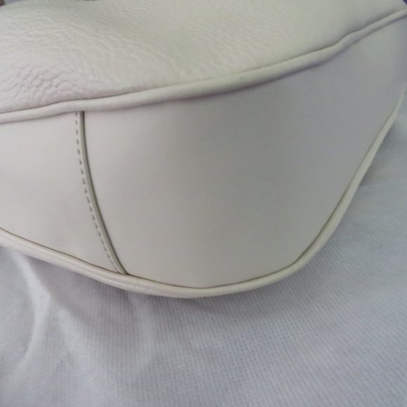 Like New Ivory Leather Calvin Klein Tote - Picture 11 of 16